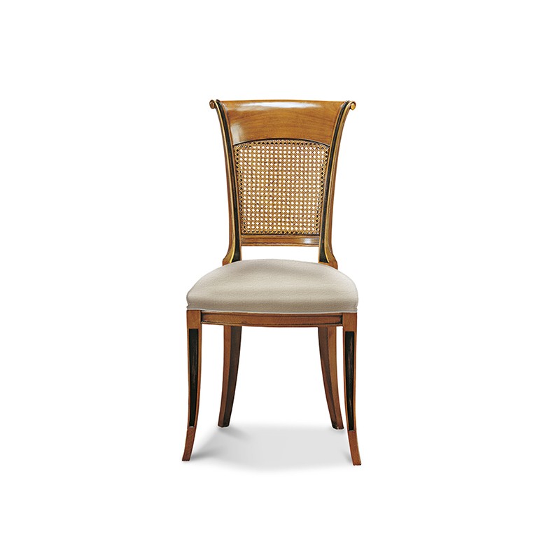Vienna Straw Back Chair IX Century Francesco Molon