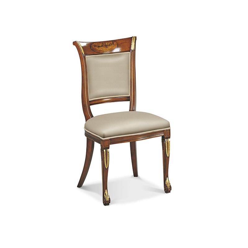 Dining room chair with carvings Francesco Molon