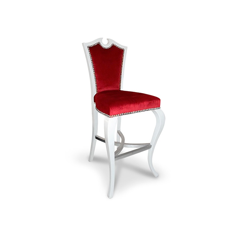 Wooden Contemporary Bar Chair Francesco Molon