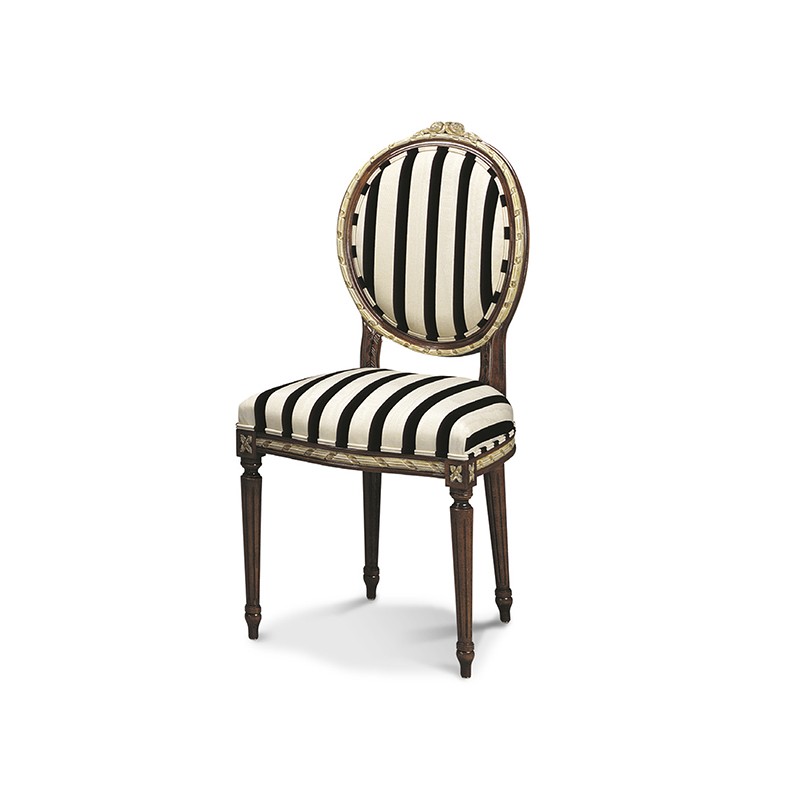 Wooden Classical Dining Chair Louis Xvi Francesco Molon