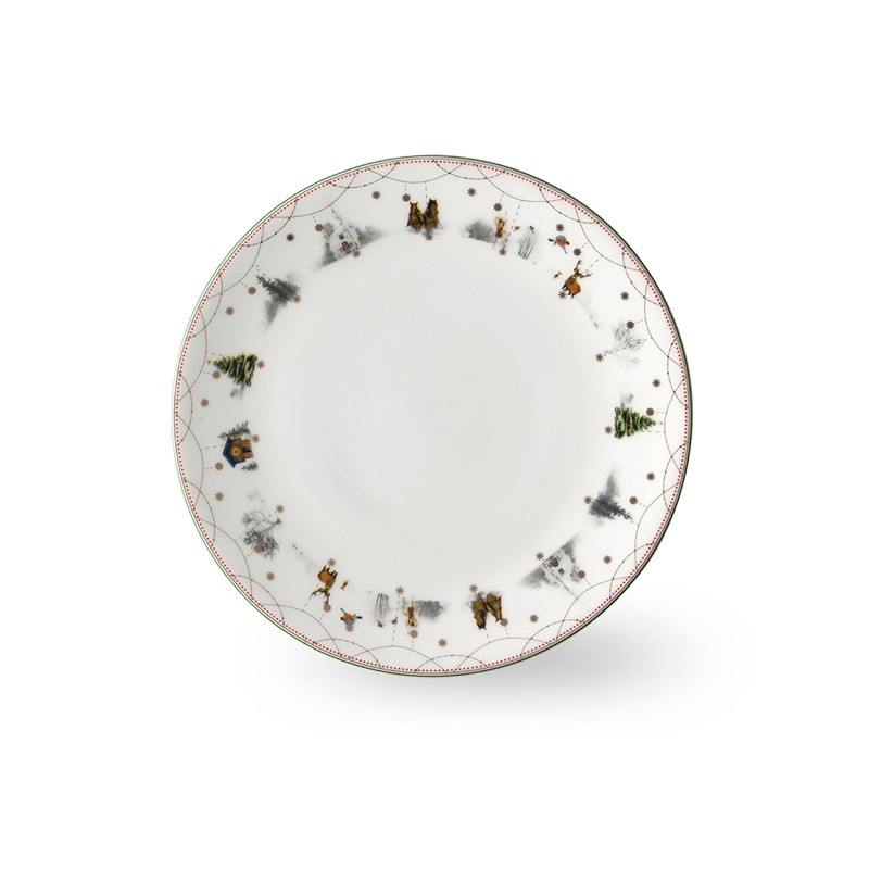 Dinner Plate Christmas Morning 27 Cm Wik & Walsøe