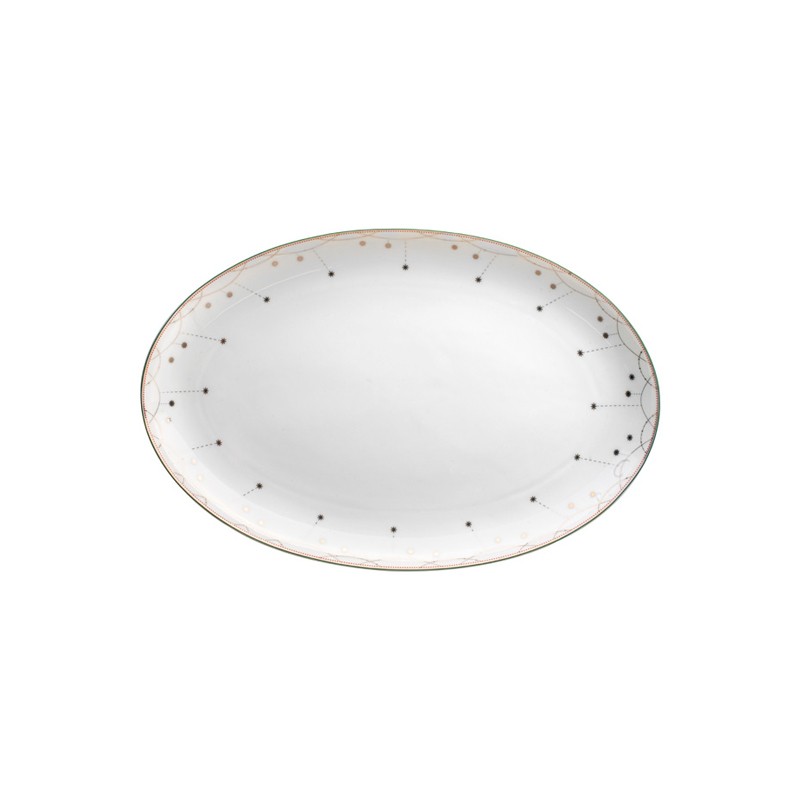 Large Oval Dish Christmas Morning 45 Cm Wik & Walsøe