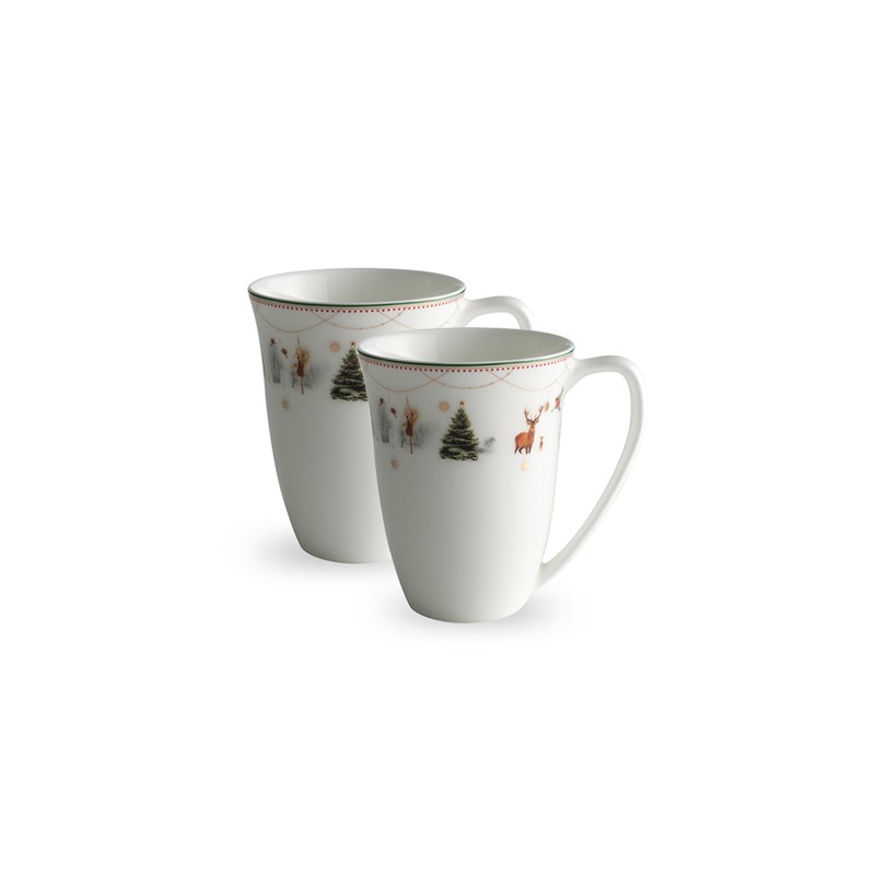 Mug 2 Pack Christmas Morning 30 Cl Wik & Walsøe