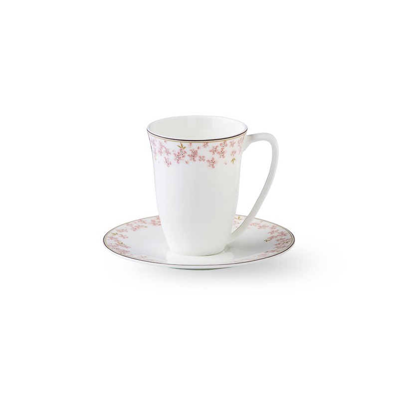 Mug And Saucer Slape Rosa 30 Cl Wik & Walsøe
