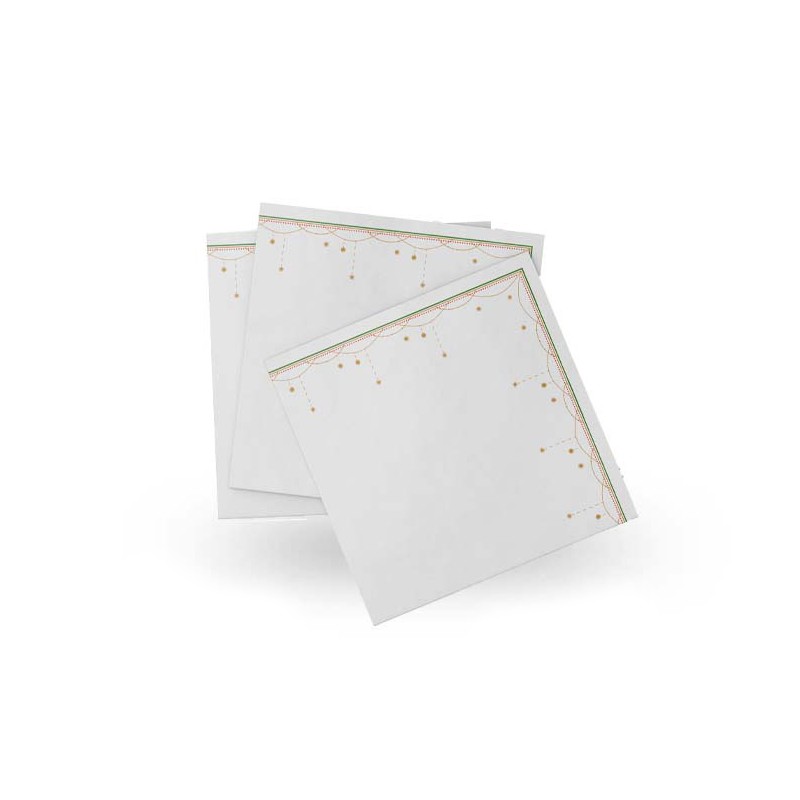 Napkin Garlands Christmas Morning 33x33 Cm 20 Pcs Wik & Walsøe