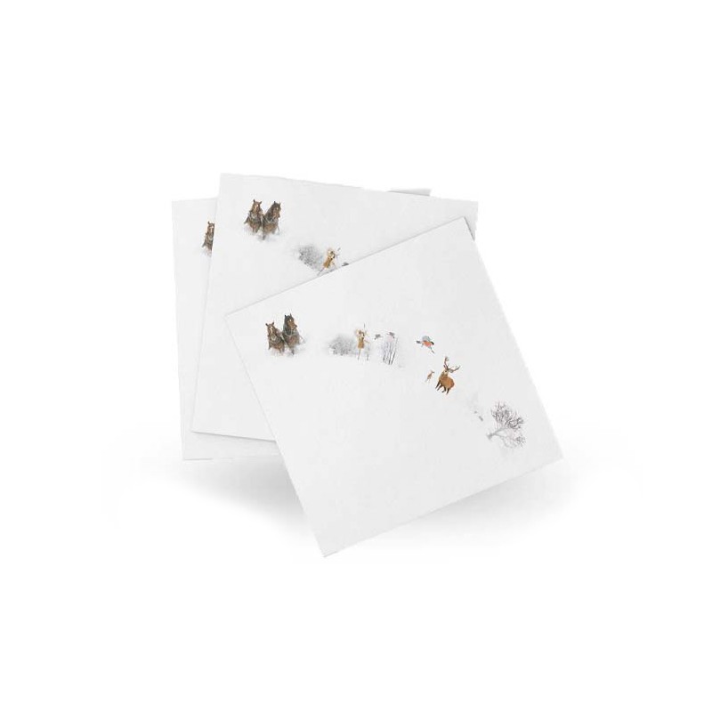 Napkin Story Christmas Morning 25x25 Cm 20 Pcs Wik & Walsøe