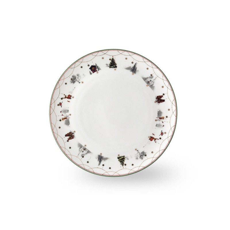 Plate Christmas Morning 20 Cm Wik & Walsøe