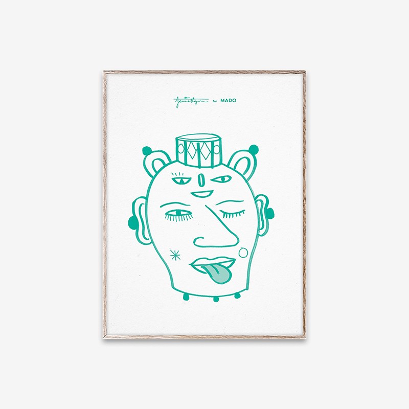 Head Vase Lu Paper Collective