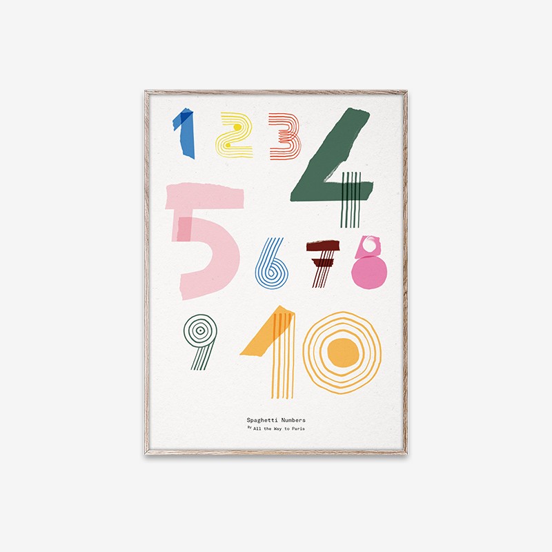Spaghetti Numbers Paper Collective