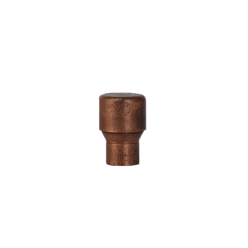 Aged Copper Raised Dimple Knob Proper Copper Design