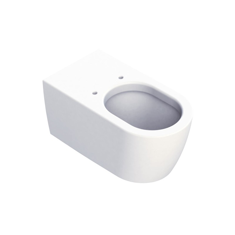 Wall Mounted Ceramic Toilet, length 70 cm Profilo Smart