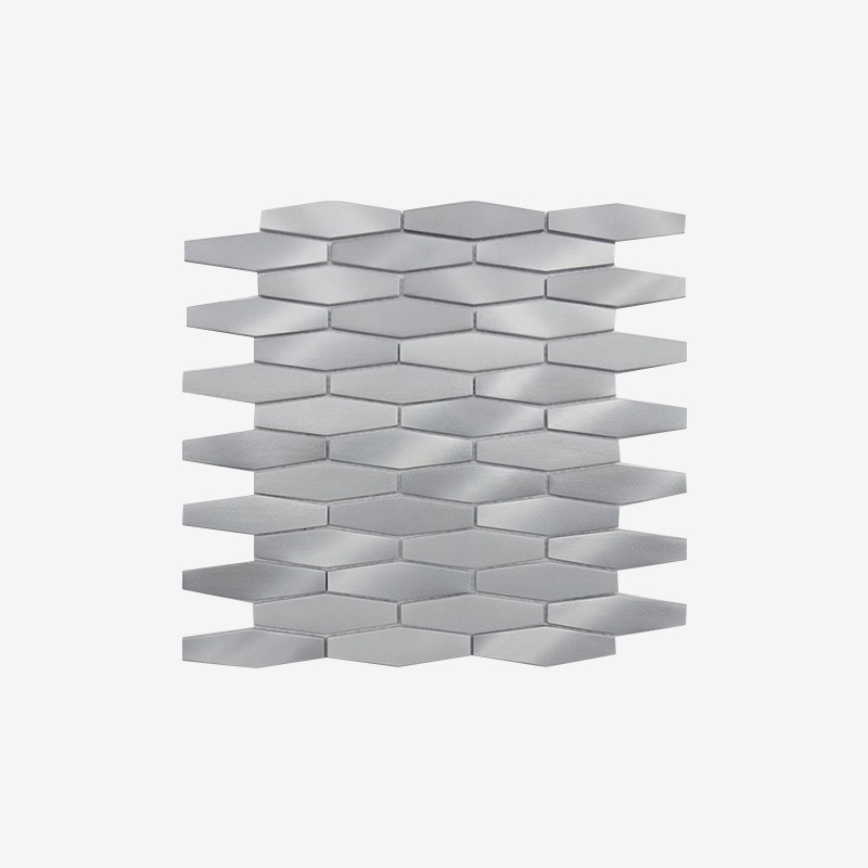 Shaded Colors Elongated Hexagon Mosaic Arvex