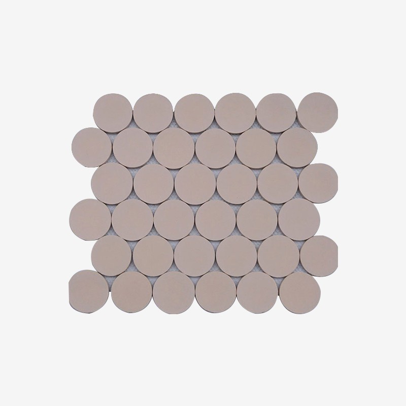 Penny Round Cement Mosaic Arvex