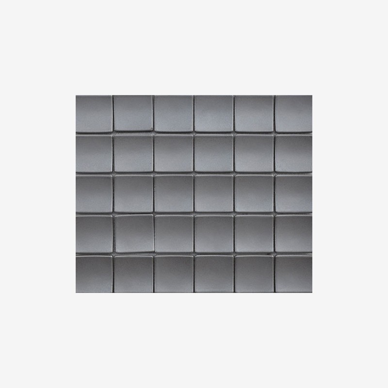 Concave Glazed Porcelain Squares Mosaic Arvex