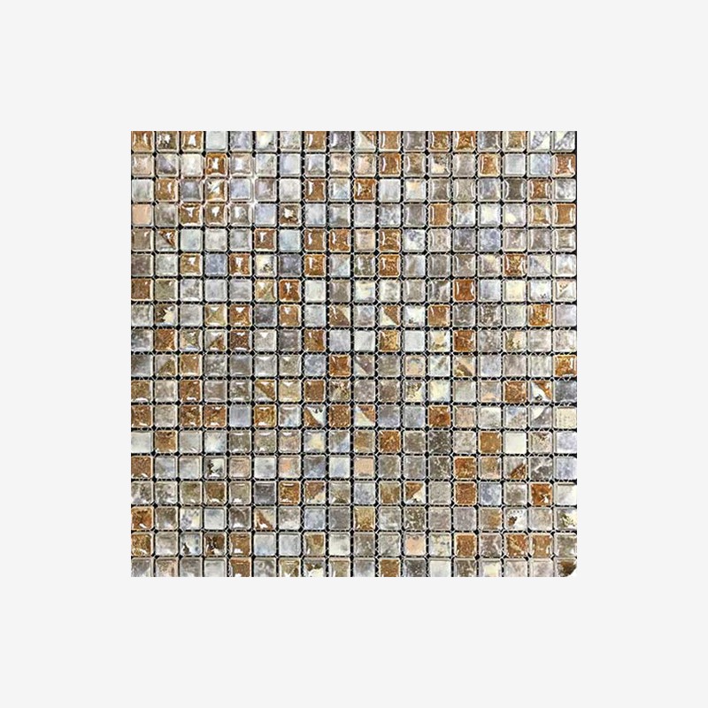 Glazed Porcelain Domed Squares Mosaic Arvex