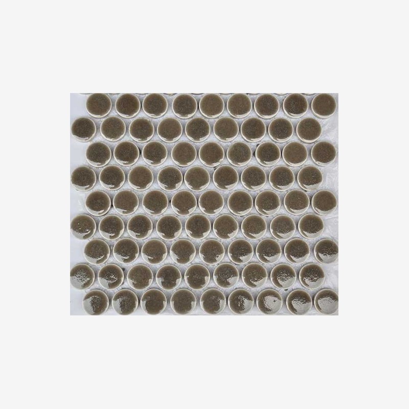 Penny Round Porcelain Mosaic Arvex