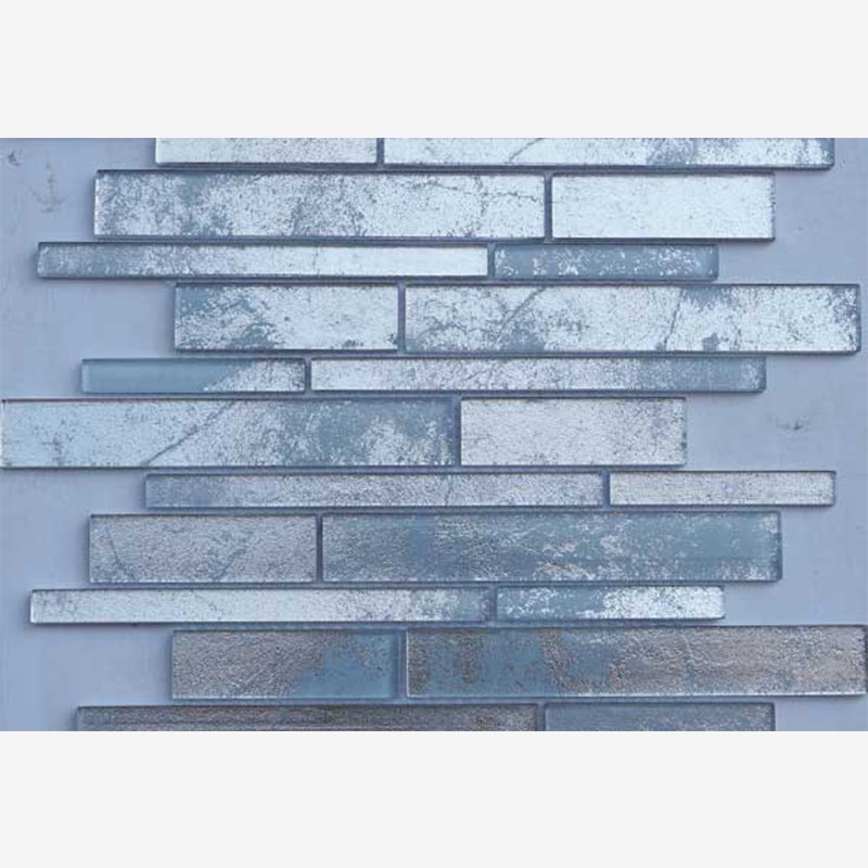 Antique Mirror Look Laminated Glass Mosaic Arvex