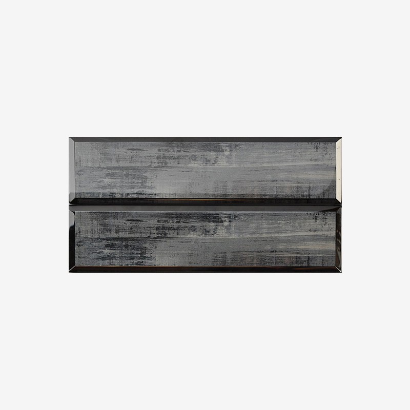 Digital Printed Glass Tiles With Beveled Edges Arvex