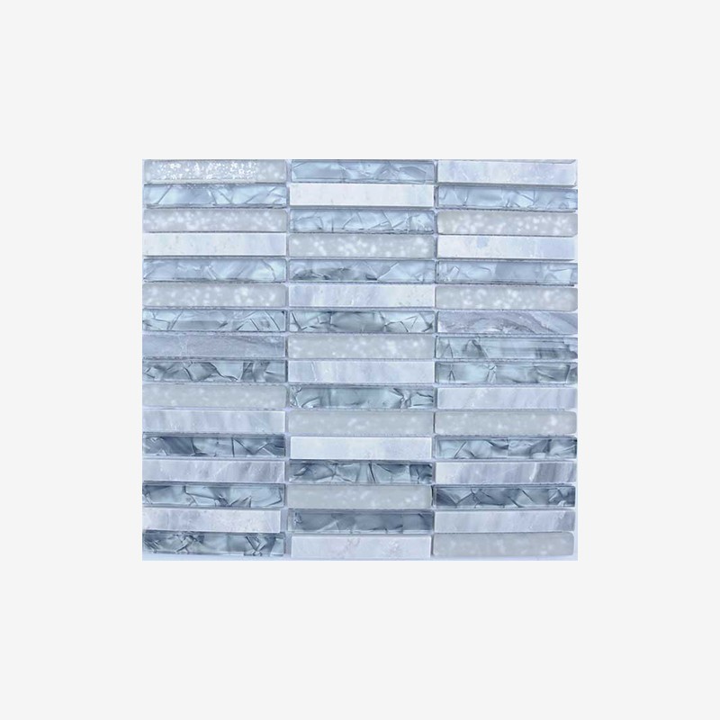 Laminated Glass And Stone Sticks Stacked Mounting Arvex