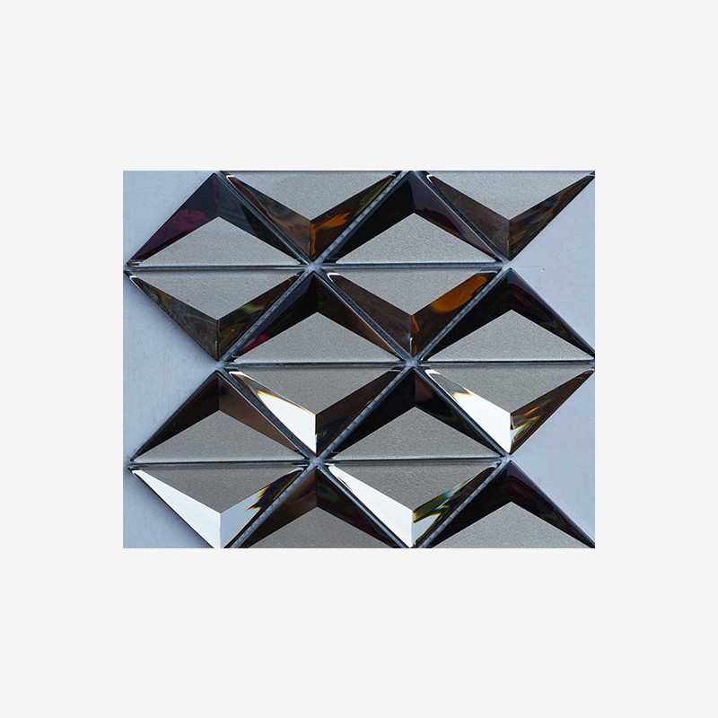 Beveled Mirror Frame Glass Mosaic Arvex