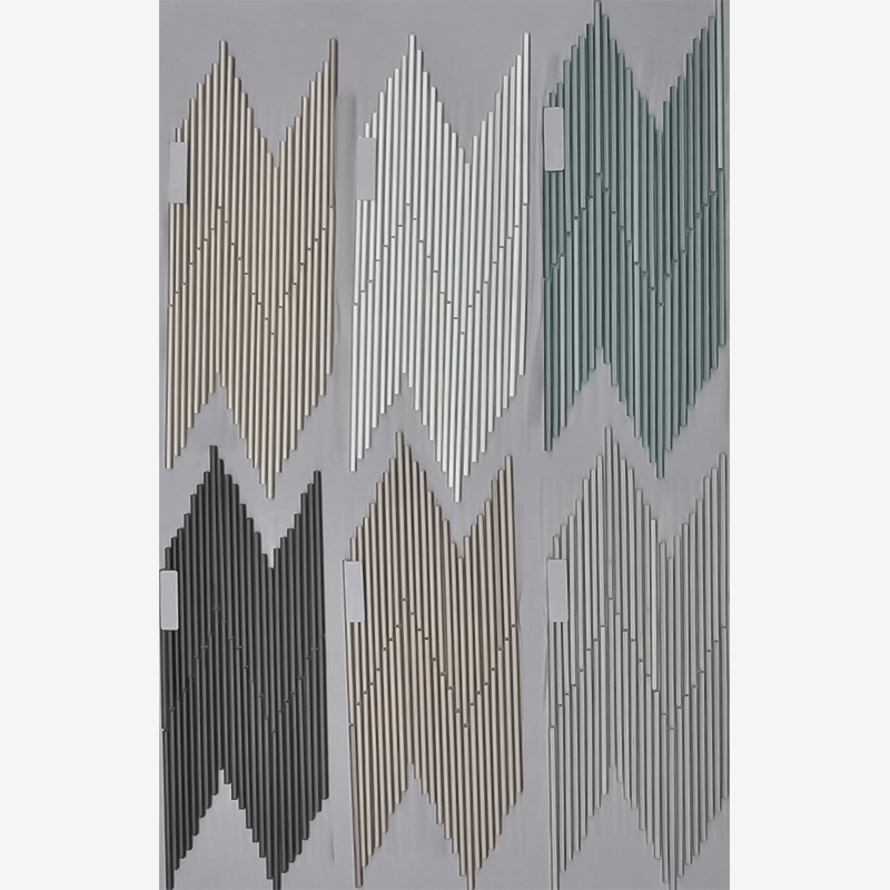 Metallic 4mm Thick Glass Sticks Arvex