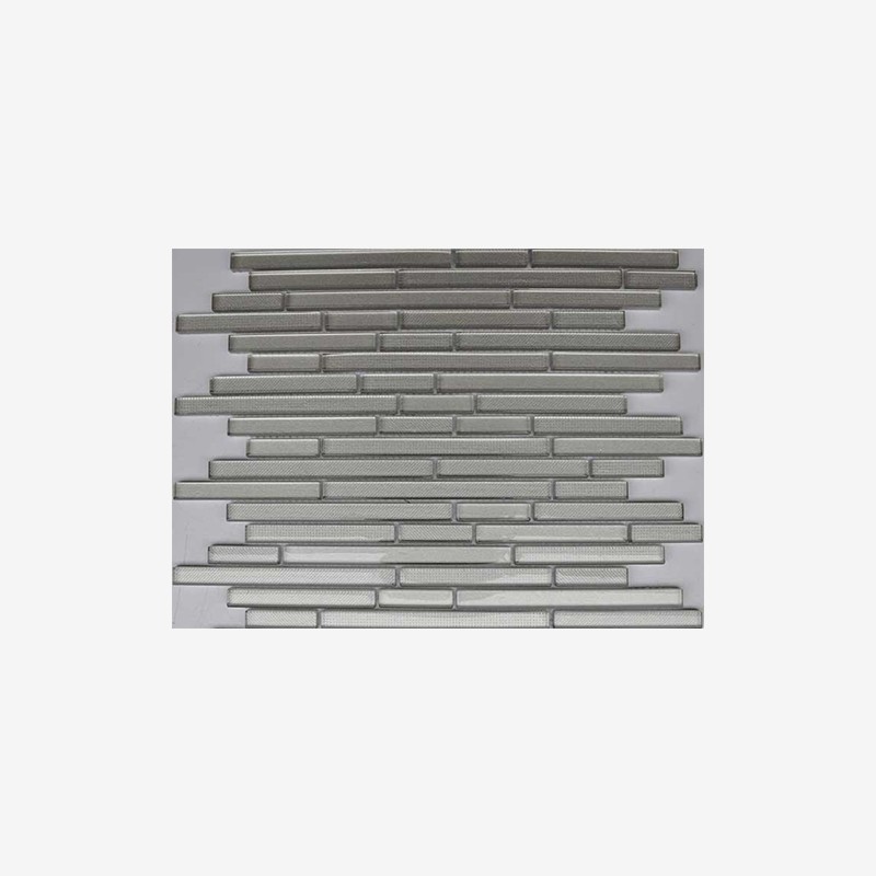 Metallic Glass Sticks Mosaic Arvex