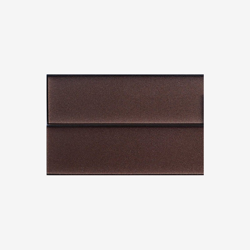 Metallic Glass Tiles With Soft Texture Arvex