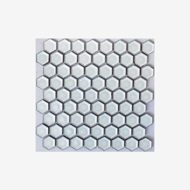 Glazed Terracotta Hexagon Mosaic Arvex