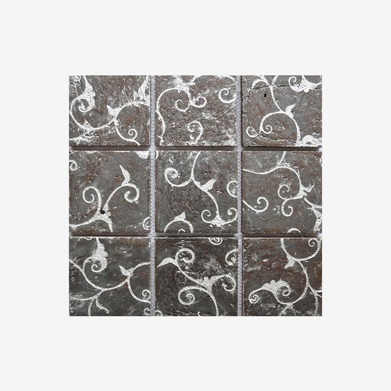 Glazed Terracotta Squares Mosaic Arvex