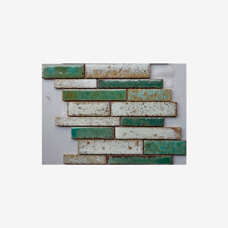 Glazed Terracotta Sticks Mosaic Arvex