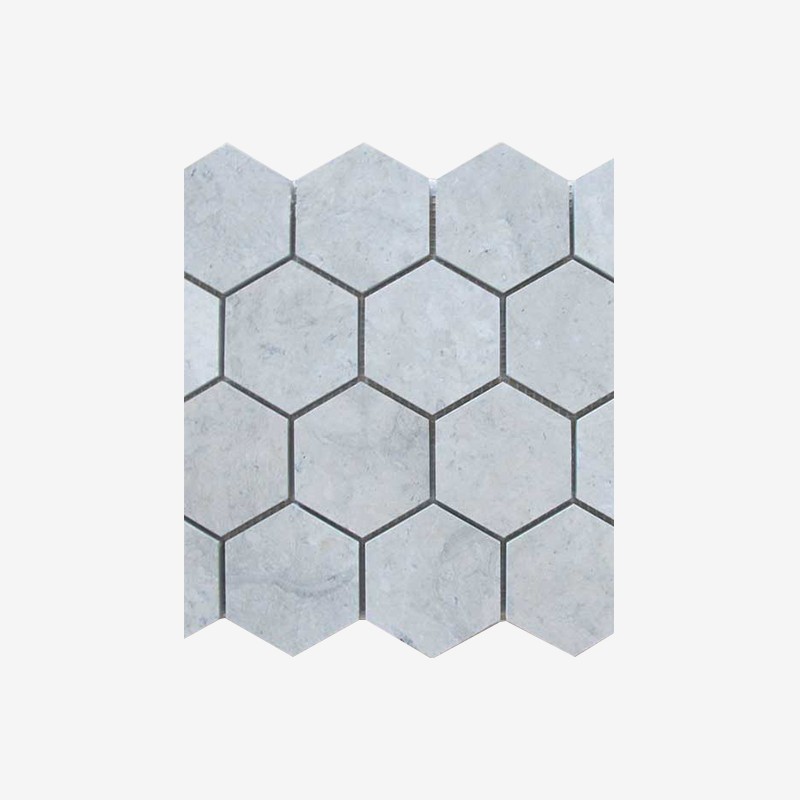 Thala Grey Hexagon Honed 2 Arvex