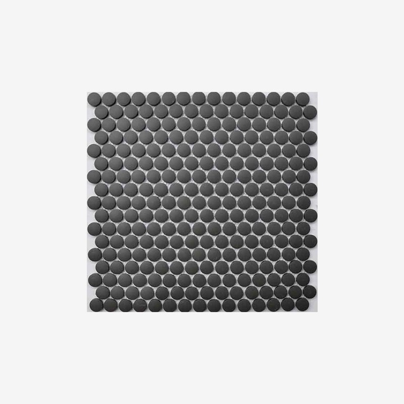 Through Body Unglazed Porcelain Mosaics Mesh Mounted Arvex