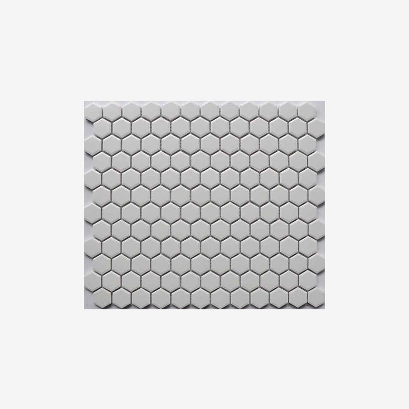 Through Body Unglazed Porcelain Mosaics Mesh Mounted Arvex