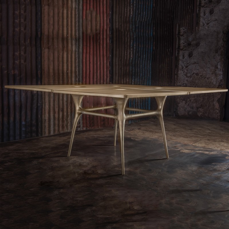 Split Dining Table andblack