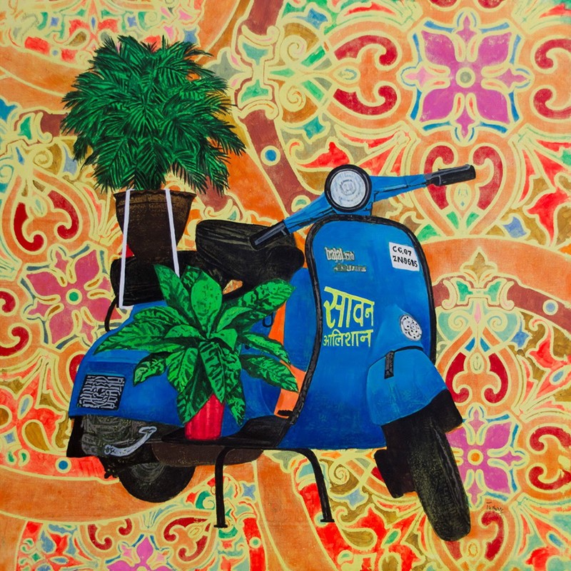 Allegory of Rice Route Monsoon Majestic Amogh Arts