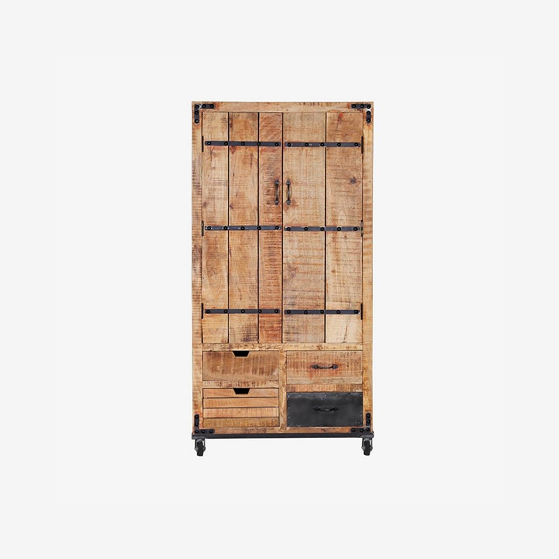 Oenophile Rolling Wine Bar Cabinet Furniture BoutiQ