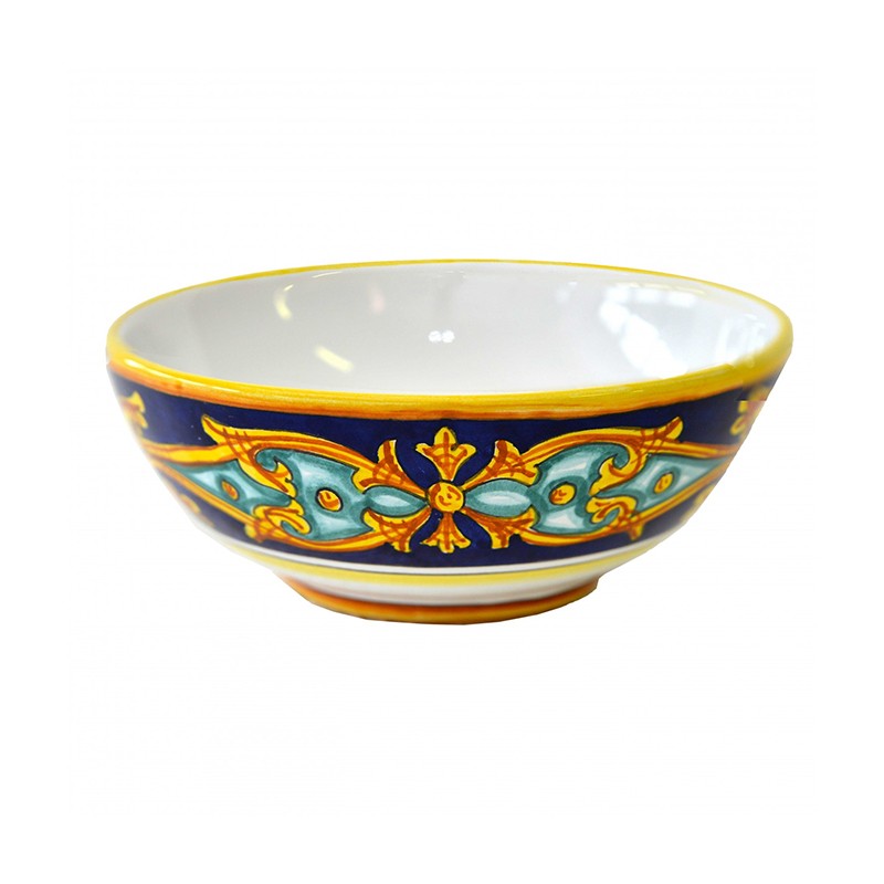 Cereal Bowl - Decor Banda Blu 04a Antica Deruta