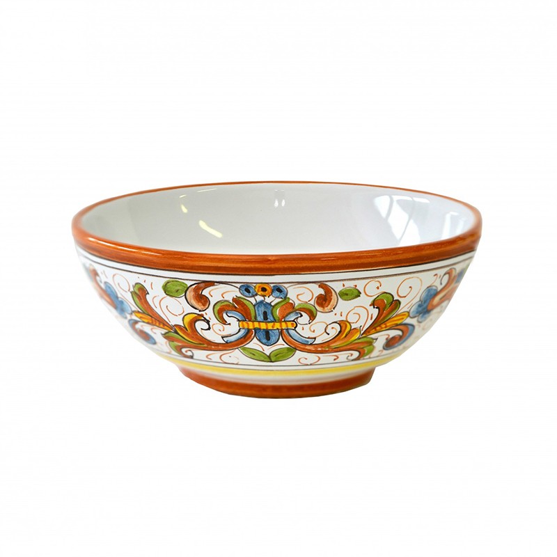 Cereal Bowl - Decor Ricco Terracotta 37b Antica Deruta