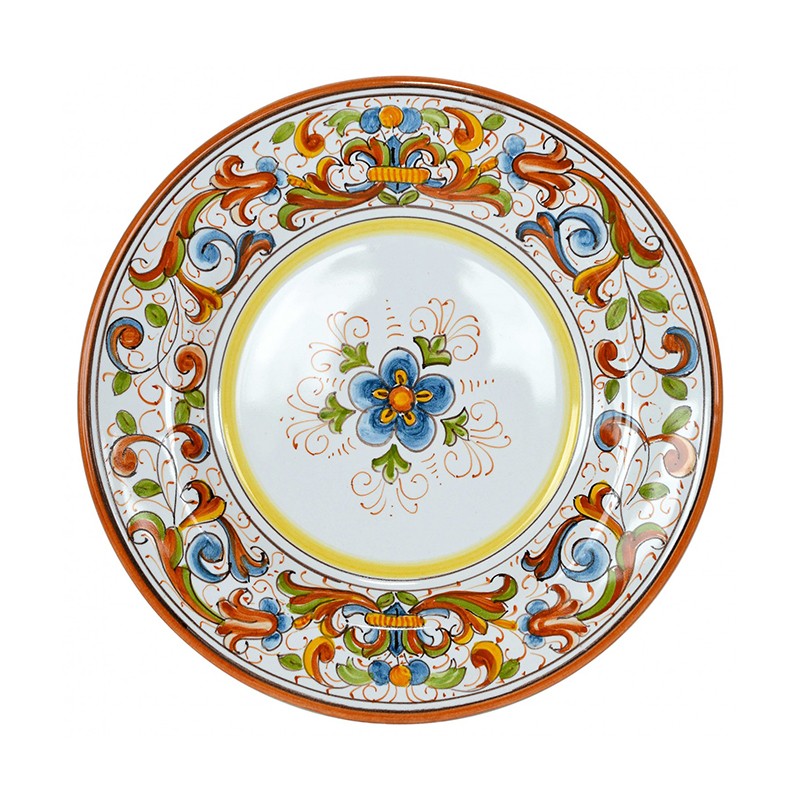 Soup-Pasta Plate/Dinnerware - Decor Ricco Terracotta Antica Deruta
