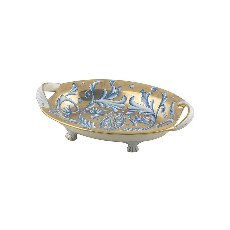 Centerpiece - Decor Zodiaco-Gold Antica Deruta