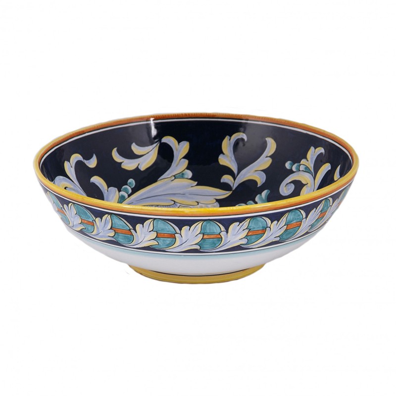 Centerpiece Bowl - Decor Talismano Blu Antica Deruta