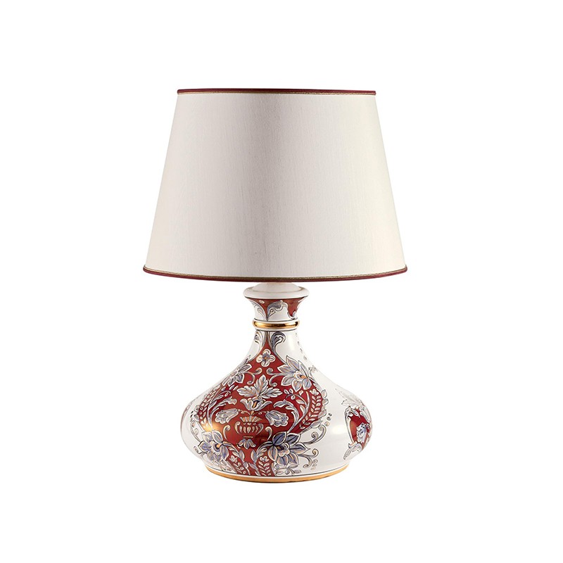 Lamp With Shade - Decor Lustro Merletto - Gold Antica Deruta
