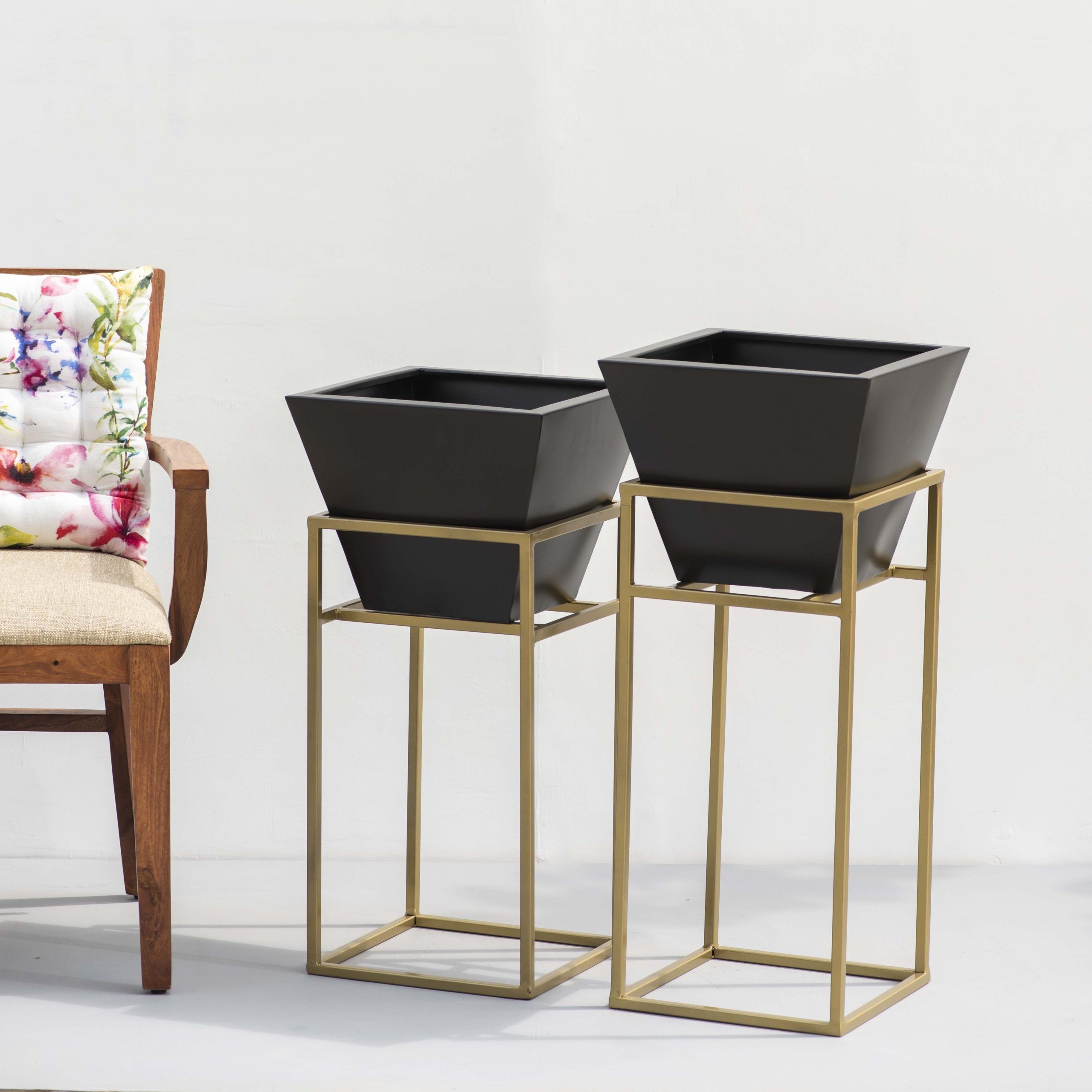 Trapezium Planter Set of 2 The Decor Remedy