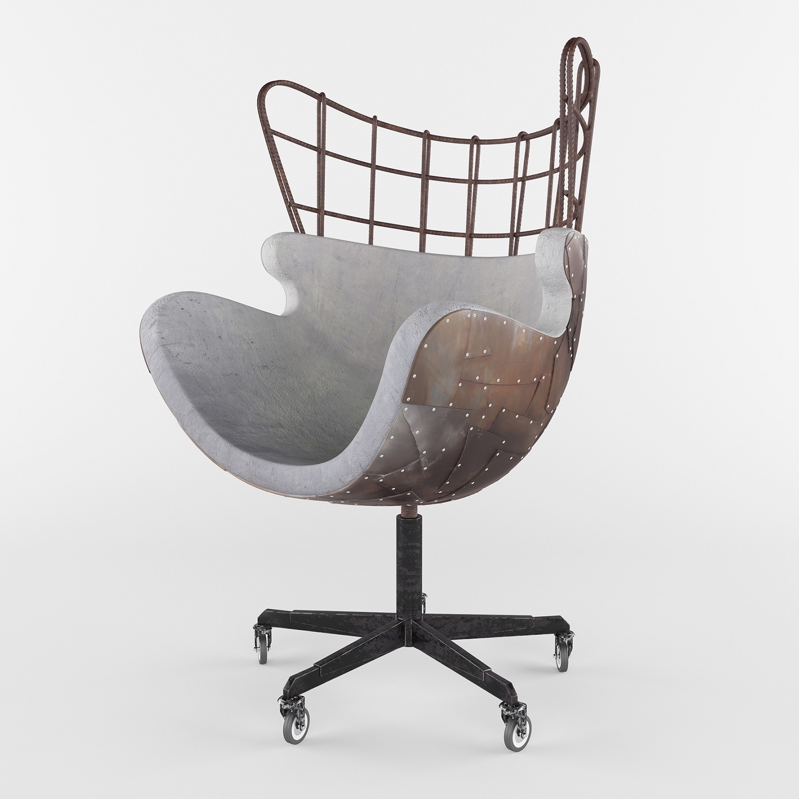 Egg Chair of Concrete Panoptikum Collections