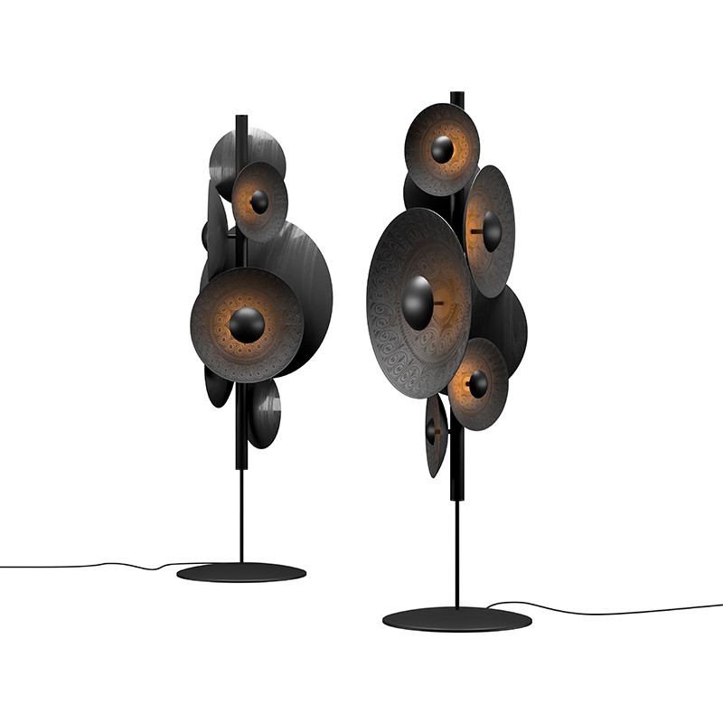 Floor Lamp НС7 Collection Hutsul Carving Panoptikum Collections