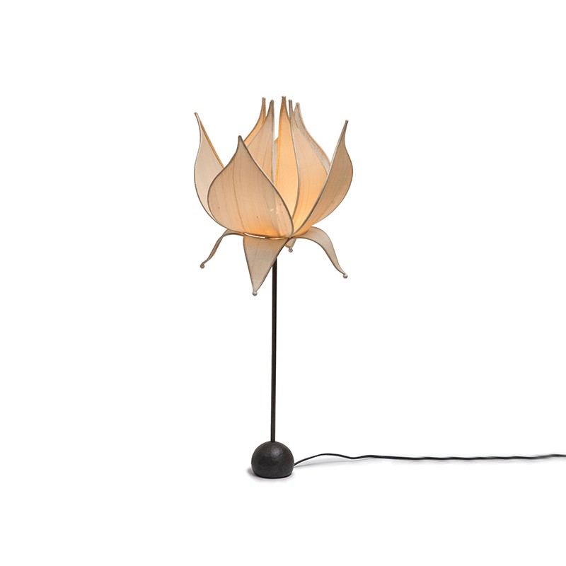 Ci Table Lamp Base With Lotus Lampshade S Anantaya
