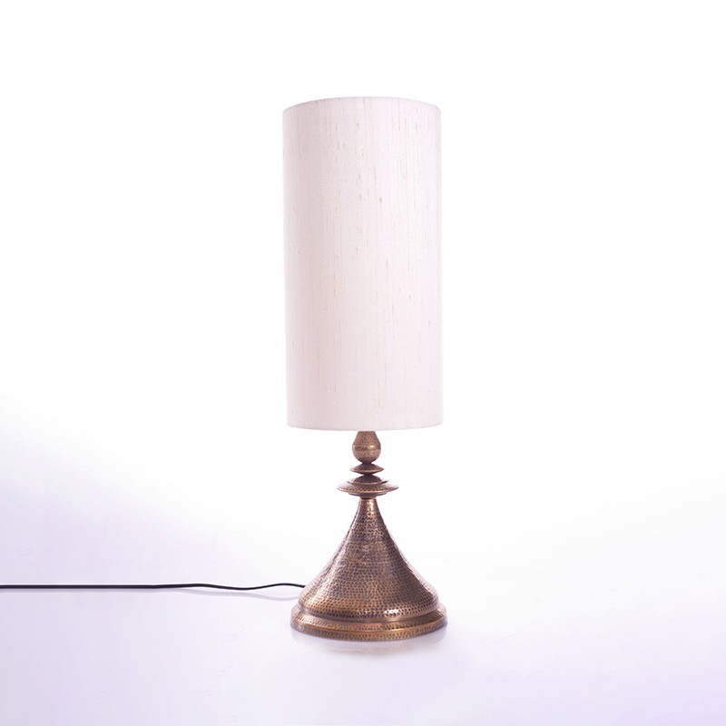 Kalash Lamp M Base With Lamp Shade Cyl Anantaya