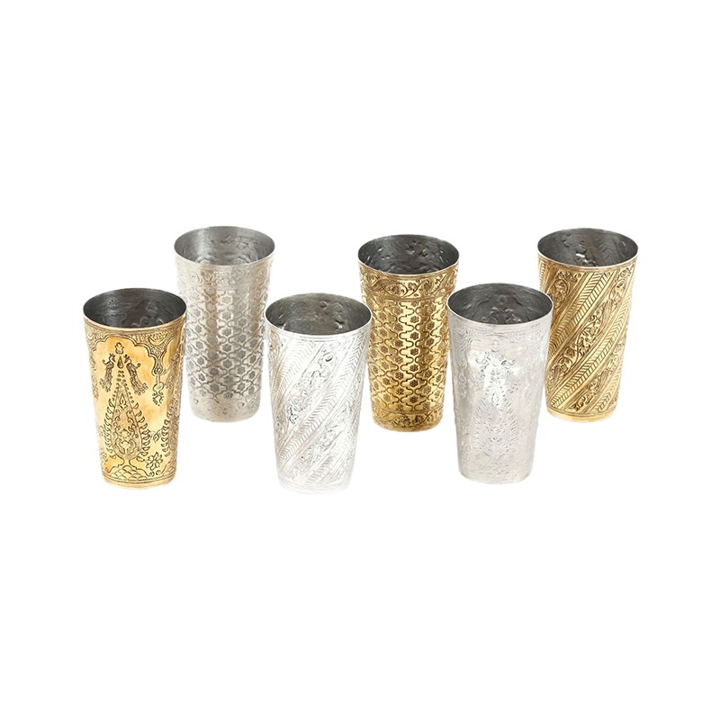 Nafees Lassi Glass Set Of 6 Anantaya