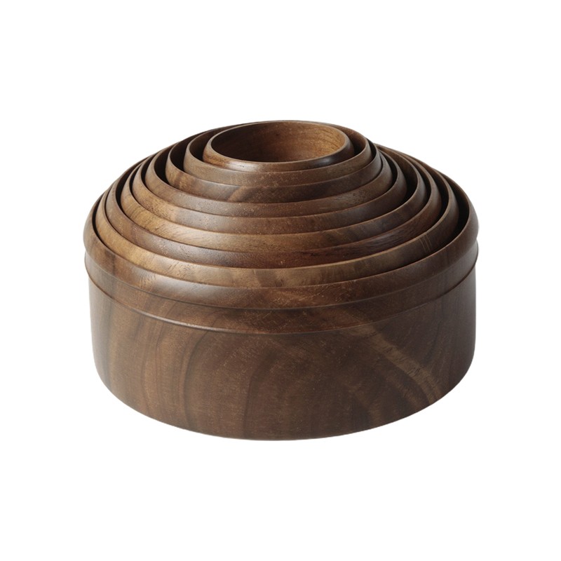 Bhikshu Stacking Bowls 7 In Set Of 9 Anantaya