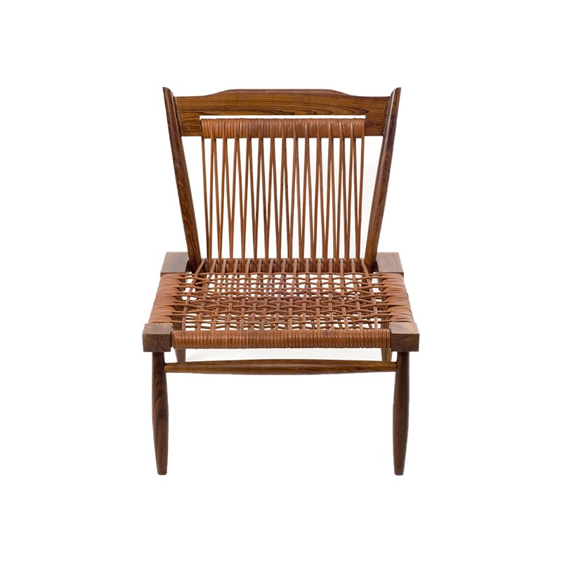 Leather Strap Lounge Chair Anantaya